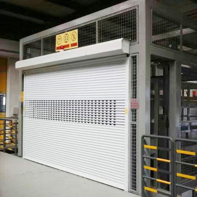 荣邦乡导轨式升降机货梯